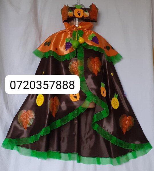 Pelerine Printul (Printesa) toamnei pentru copii intre 3 si 13 ani