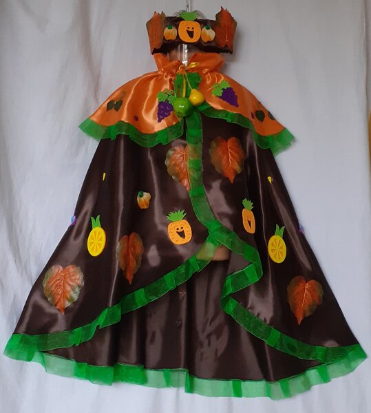 Pelerine Printul (Printesa) toamnei pentru copii intre 3 si 13 ani