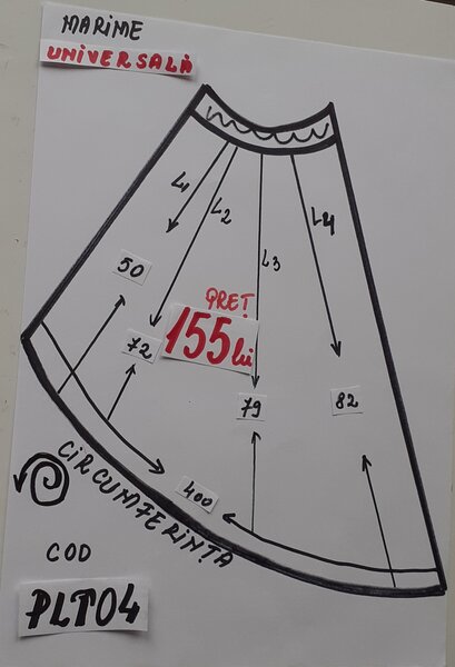 Pelerine Printul (Printesa) toamnei pentru copii intre 3 si 13 ani