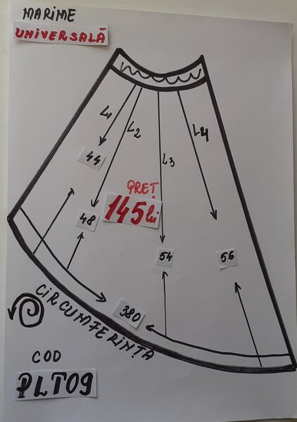 Pelerine Printul (Printesa) toamnei pentru copii intre 3 si 13 ani