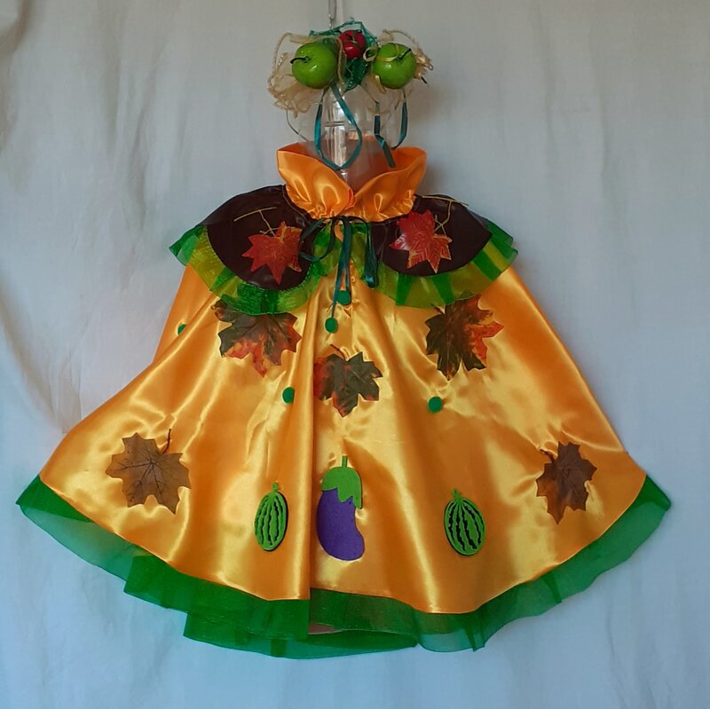 Pelerine Printul (Printesa) toamnei pentru copii intre 3 si 13 ani