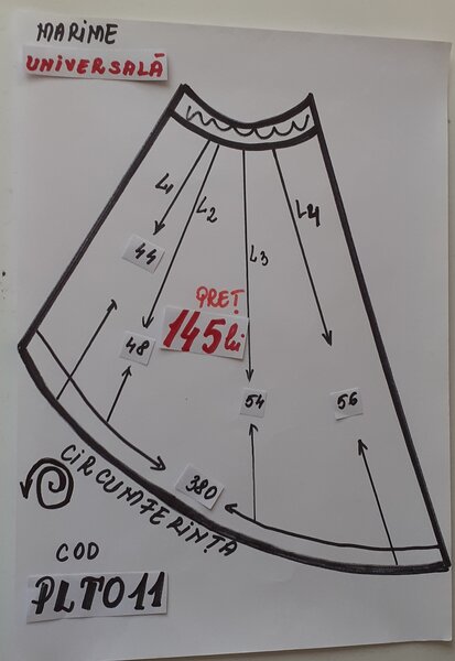 Pelerine Printul (Printesa) toamnei pentru copii intre 3 si 13 ani